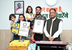 नन्ही रिकॉर्ड होल्डर बेटियों को मुख्यमंत्री ने दिया आशीर्वाद – PRABHATTV.COM