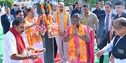 राष्ट्रपति द्रौपदी मुर्मु ने देशवासियों की समृद्धि और प्रगति के लिए मांगा आशीर्वाद