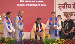 राष्ट्रपति श्रीमती द्रौपदी मुर्मु पंडित दीन दयाल उपाध्याय स्मृति स्वास्थ्य विज्ञान एवं आयुष विश्वविद्यालय पहुंची – PRABHATTV.COM