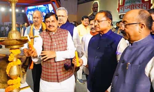 डबल इंजन की सरकारें छत्तीसगढ़ और मध्यप्रदेश को तेजी से लेकर जा रही विकास की राह पर : मुख्यमंत्री डॉ. मोहन यादव