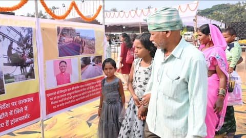 जशपुर में राज्य स्थापना दिवस पर विकास कार्यों की फोटो प्रदर्शनी