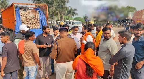 कुम्हारी टोल पर ट्रक में मिली जानवरों की खाल, पुलिस की बड़ी कार्रवाई