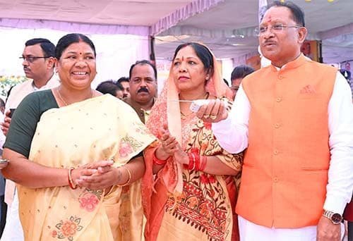 CM साय ने जशपुर के सलियाटोली में 726.27 करोड़ के विकास कार्यों का किया शुभारंभ