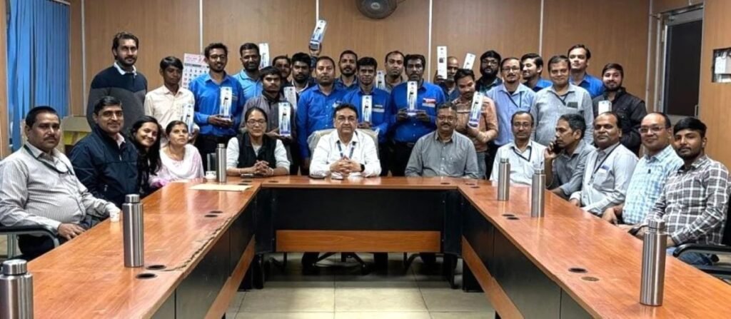 भिलाई स्टील प्लांट के 670 सुरक्षा मित्रों का सम्मान, मिला स्टेनलेस स्टील का गिफ्ट