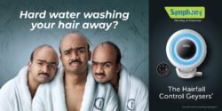 सिम्फनी लिमिटेड ने स्वस्थ बालों और त्वचा के लिए हेयर फॉल कंट्रोल गीजर रेंज लॉन्च करनेके के साथ वॉटर हीटिंग सॉल्यूशन क्षेत्र में प्रवेश किया