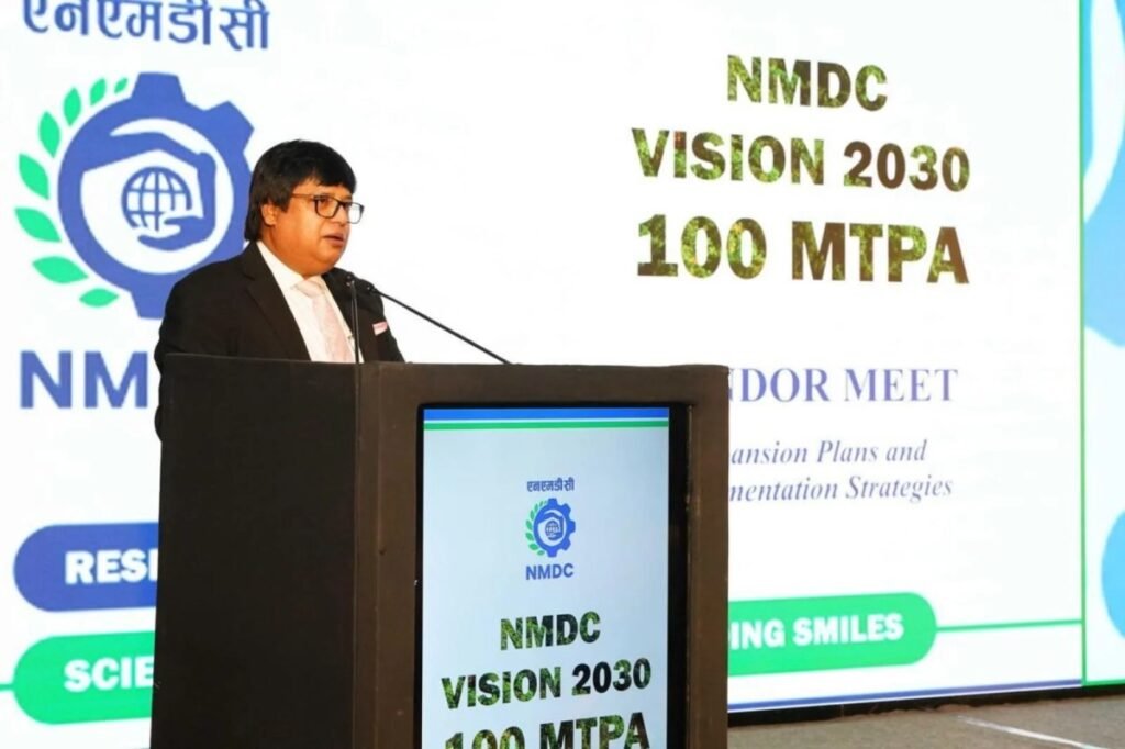 NMDC ने वेंडरों के साथ 70,000 करोड़ रुपये की कैपेक्स योजना साझा की