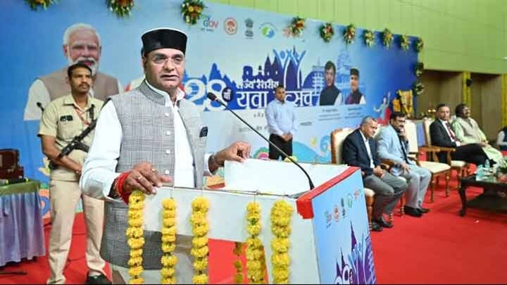 युवा शक्ति की सहभागिता से होगा विकसित भारत का निर्माण: खेल मंत्री श्री सारंग