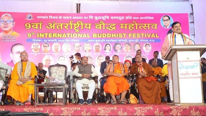 दुनिया को युद्ध की नहीं, महात्मा बुद्ध के शांति मार्ग की जरूरत है : मुख्यमंत्री डॉ. यादव