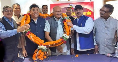 ललित साहू फिर बने दुर्ग पत्रकार संघ के अध्यक्ष: सर्वसम्मति से हुआ चयन, सहयोगियों का जताया आभार