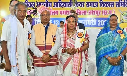 आदिवासी समाज के उत्थान के लिए मोदी सरकार संकल्पित: मुख्यमंत्री विष्णु देव साय