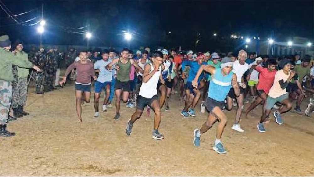 भारतीय सेना में अग्निवीर भर्ती के लिए चल रही शारीरिक परीक्षा में 42 जालसाज अभ्यर्थी पकड़े गए