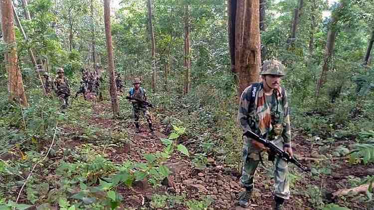 पश्चिम बस्तर डिवीजन एरिया में हुई मुठभेड़ में 08 पुरुष माओवादी हुए ढेर, मुठभेड़ में कई और नक्सलियों के मारे जाने अथवा घायल होने की संभावना
