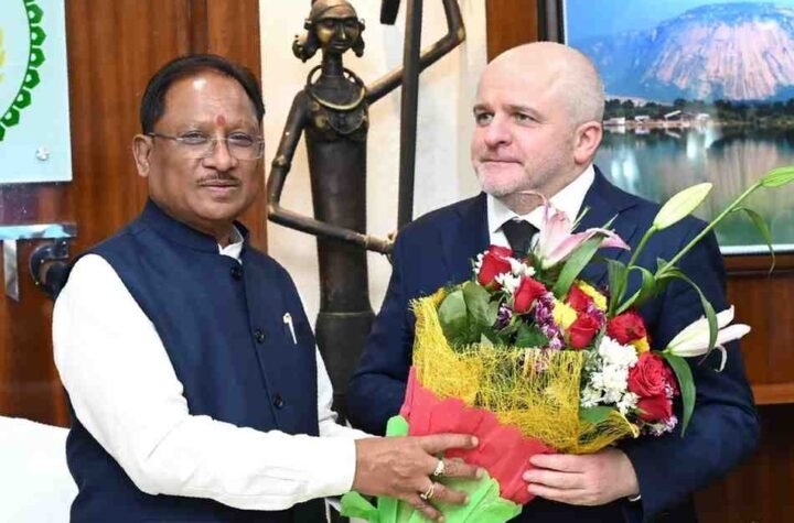 मुख्यमंत्री विष्णु देव साय से पोलैंड की विदेशी मामलों की समिति के प्रतिनिधिमंडल ने की मुलाकात