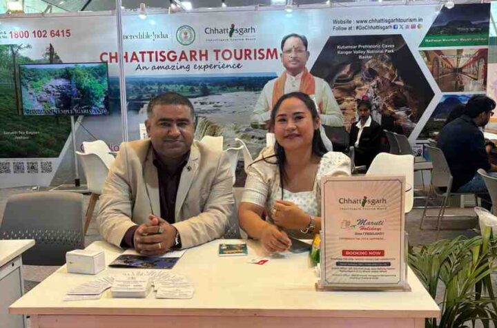 साउथ एशिया ट्रेवल एंड टूरिज्म एक्सपो 2025 में पर्यटन स्थलों को प्रमोट करने छत्तीसगढ़ टूरिज्म बोर्ड ने बनाया विशेष स्टॉल