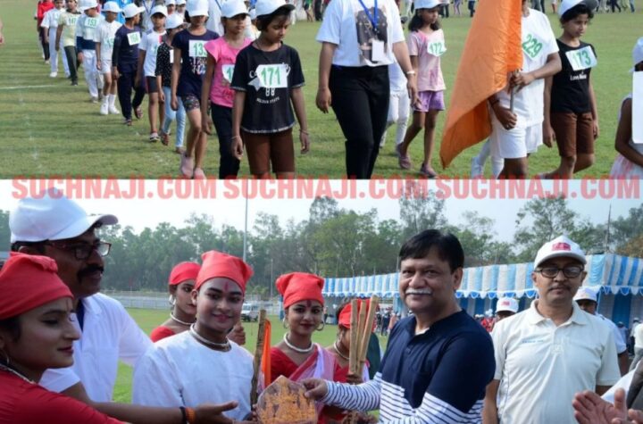 Durgapur Steel Plant के ठेका मजदूरों, आश्रितों ने की Sports Carnival में मस्ती