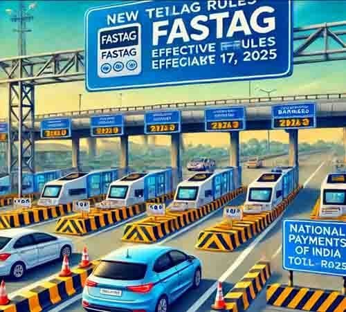 FASTag यूजर्स सावधान! 17 फरवरी से नए नियम लागू, बैलेंस नहीं तो दोगुना टोल