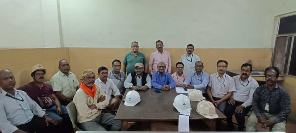 स्टील मेल्टिंग शाप क्रमांक – 2 में बीएसपी एससी- एसटी एम्पलाइज एसोसिएशन की बैठक हुई सम्पन्न