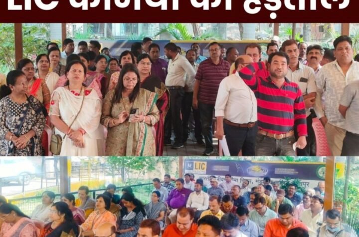 Insurance Employees: नई भर्ती व ट्रेड यूनियन को मान्यता की मांग पर एलआईसी कर्मियों हड़ताल की
