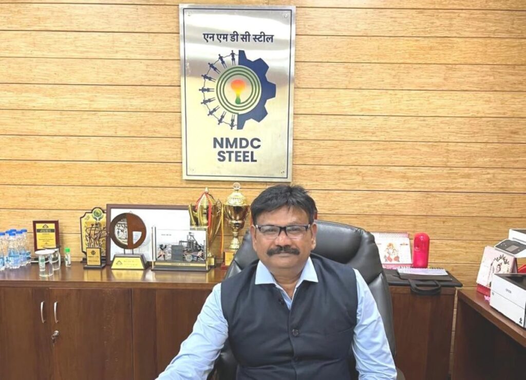 MNVS Prabhakar Executive Director, Takes Charge As Head of NSL Steel Plant Nagarnar