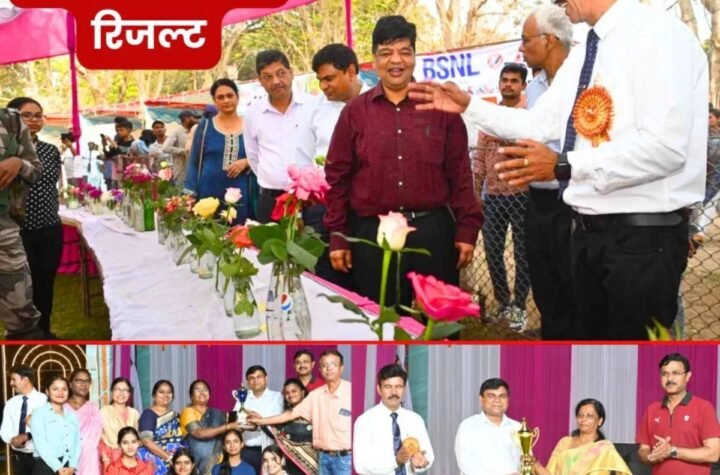मैत्रीबाग फ्लॉवर शो में 60 हजार पुष्प प्रेमियों का रेला, किंग आफ द शो-BSP सीनियर सेकेंडरी स्कूल सेक्टर 10