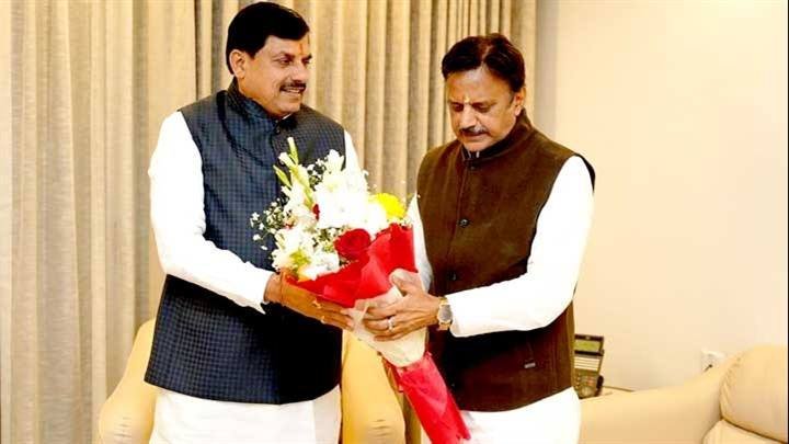 मुख्यमंत्री डॉ. यादव से उप मुख्यमंत्री श्री शुक्ल ने नई दिल्ली में की सौजन्य भेंट