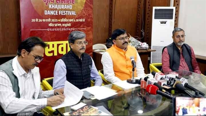 51वां खजुराहो नृत्य समारोह 20 से 26 फरवरी तक