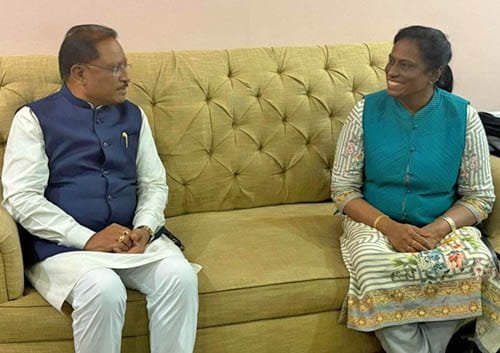 मुख्यमंत्री विष्णु देव साय से मिलीं भारतीय ओलंपिक संघ अध्यक्ष पी. टी. उषा, खेल विकास पर हुई चर्चा