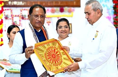 ब्रह्म भोज एवं स्नेह मिलन समारोह में मुख्यमंत्री साय हुए शामिल